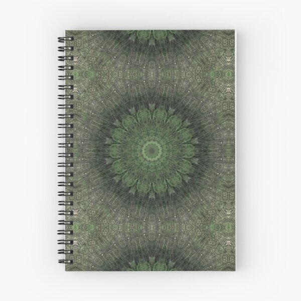 Item preview, Mossy Aged Wood Texture Kaleidoscope Pattern 11 designed and sold by Swabcraft.