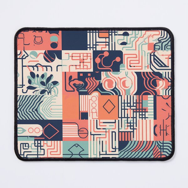 Item preview, Abstract way of thinking - Abstract Mindset Seamless Pattern designed and sold by nelloryn.
