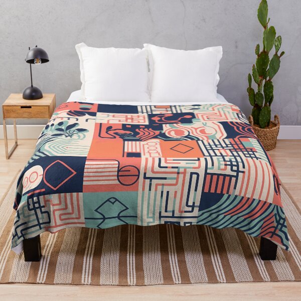 Item preview, Abstract way of thinking - Abstract Mindset Seamless Pattern designed and sold by nelloryn.