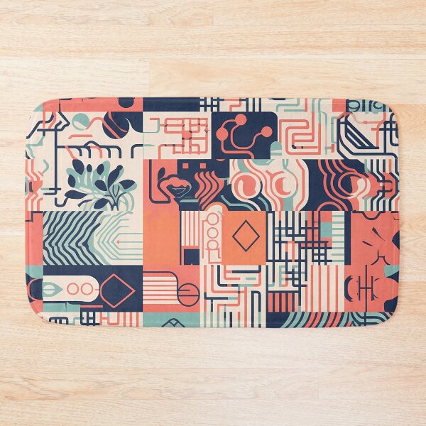 Item preview, Abstract way of thinking - Abstract Mindset Seamless Pattern designed and sold by nelloryn.