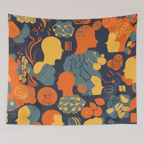 Item preview, Imaginative approach - Abstract Mindset Seamless Pattern designed and sold by nelloryn.