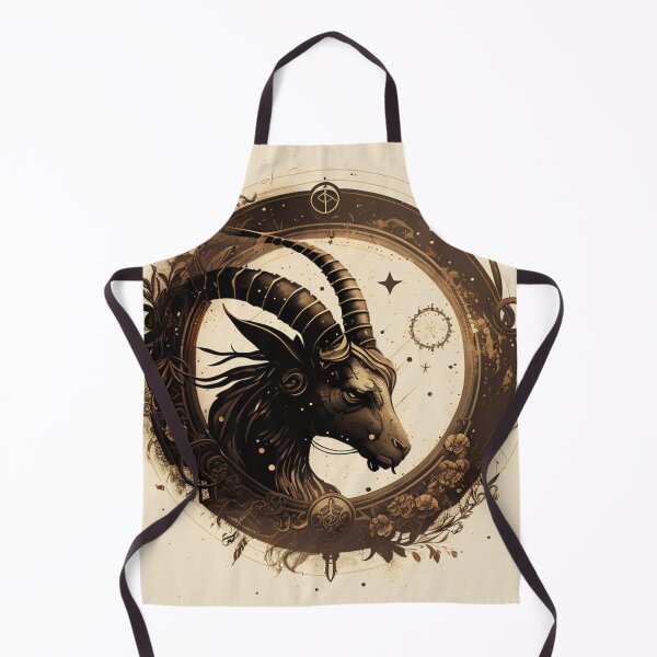 Item preview, Steampunk Astrology (Capricorn) #4 - Sticker and T-Shirt Design designed and sold by MindAsylum.