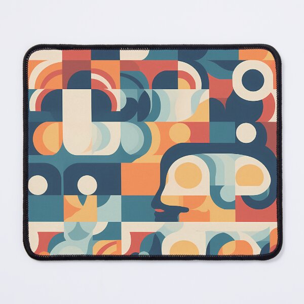 Item preview, Mental landscape - Abstract Mindset Seamless Pattern designed and sold by nelloryn.