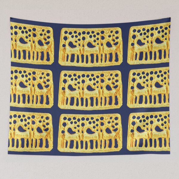 Item preview,  reART: Garment Plaque with Three Stags designed and sold by S9View.