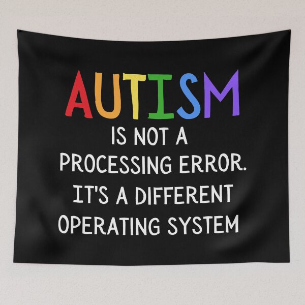 Item preview, Autism is not a processing error. It's a different operating system designed and sold by FatCatProds.