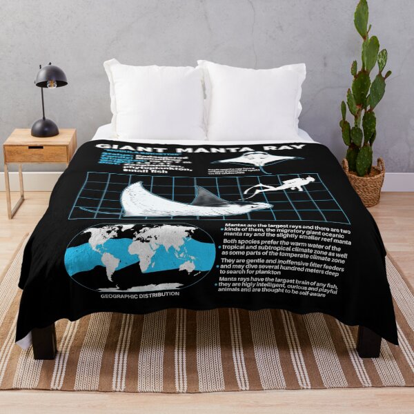 Item preview, Manta ray data sheet designed and sold by NicGrayGraphic.