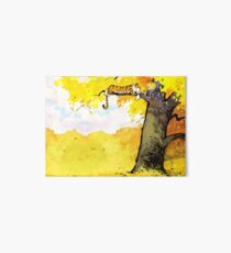 Calvin and Hobbes - Fall Break Art Board