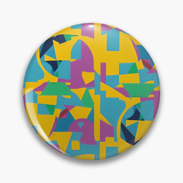 Item preview, Yellow, pink and Blue Pattern Abstract  designed and sold by Akashdigiart.