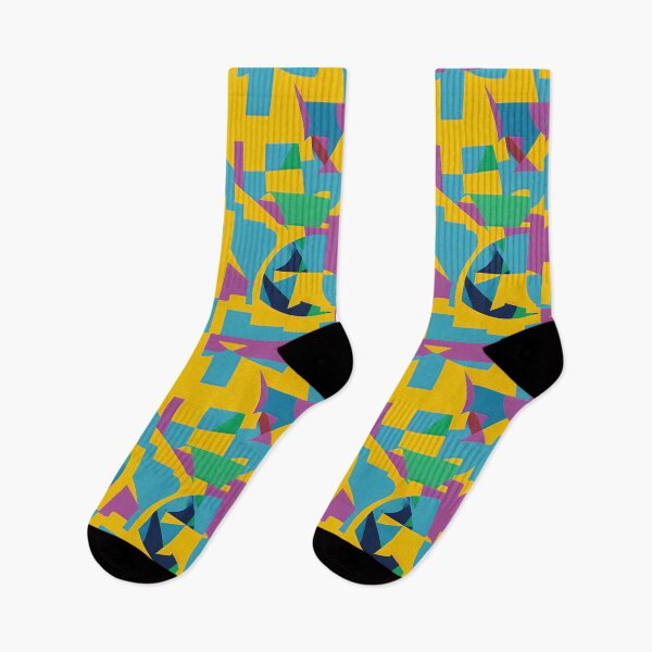 Item preview, Yellow, pink and Blue Pattern Abstract  designed and sold by Akashdigiart.