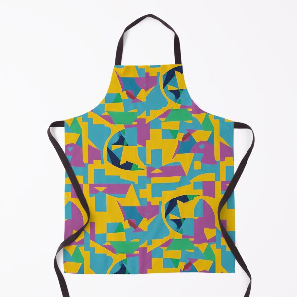 Item preview, Yellow, pink and Blue Pattern Abstract designed and sold by Akashdigiart.