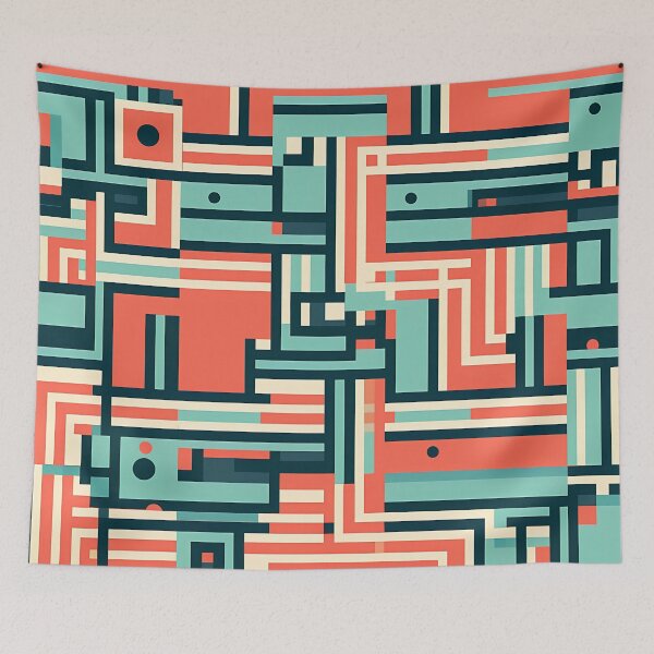 Item preview, Expressive thought method - Abstract Mindset Seamless Pattern designed and sold by nelloryn.