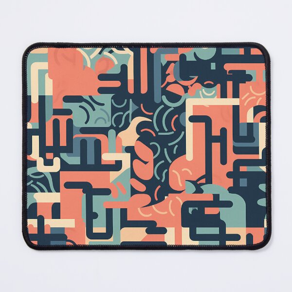 Item preview, Abstract artistry - Abstract Mindset Seamless Pattern designed and sold by nelloryn.