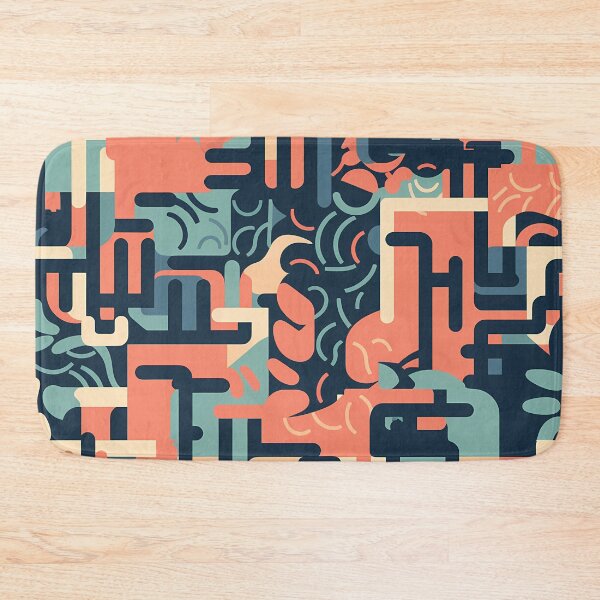 Item preview, Abstract artistry - Abstract Mindset Seamless Pattern designed and sold by nelloryn.