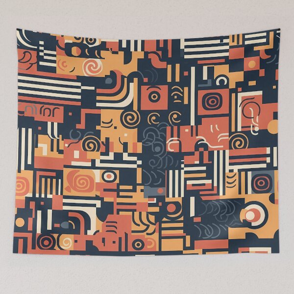 Item preview, Colorful ideation - Abstract Mindset Seamless Pattern designed and sold by nelloryn.