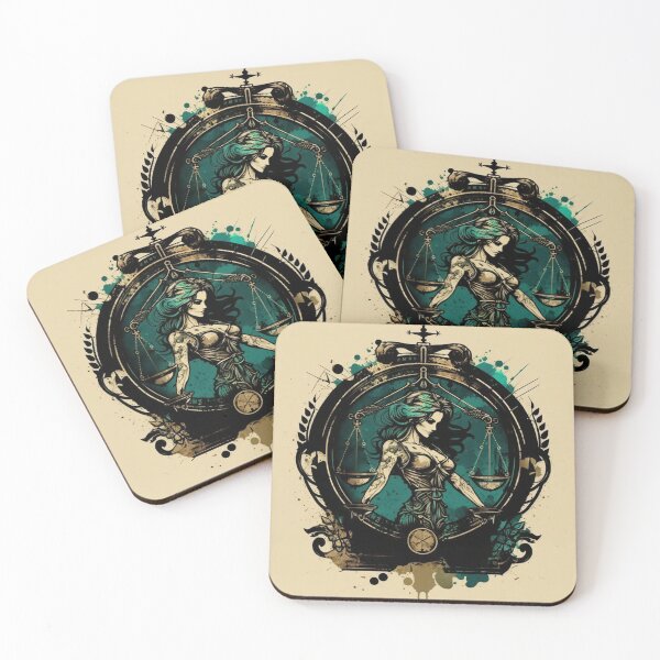 Item preview, Steampunk Astrology (Libra) #3 - Sticker and T-Shirt Design designed and sold by MindAsylum.