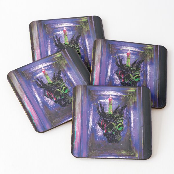 Item preview, Floating Horned Candlestick Demon (Ultra Violet) designed and sold by TLiaD.