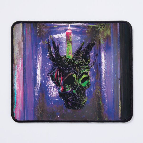 Item preview, Floating Horned Candlestick Demon (Ultra Violet) designed and sold by TLiaD.