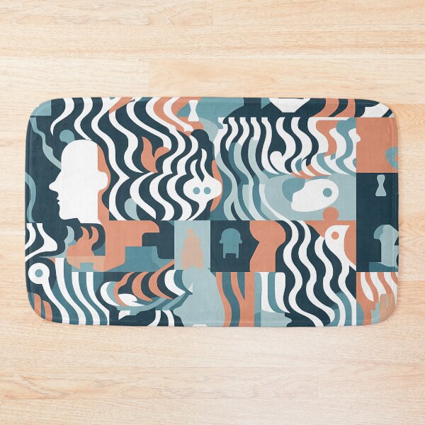 Item preview, Colorful ingenuity - Abstract Mindset Seamless Pattern designed and sold by nelloryn.