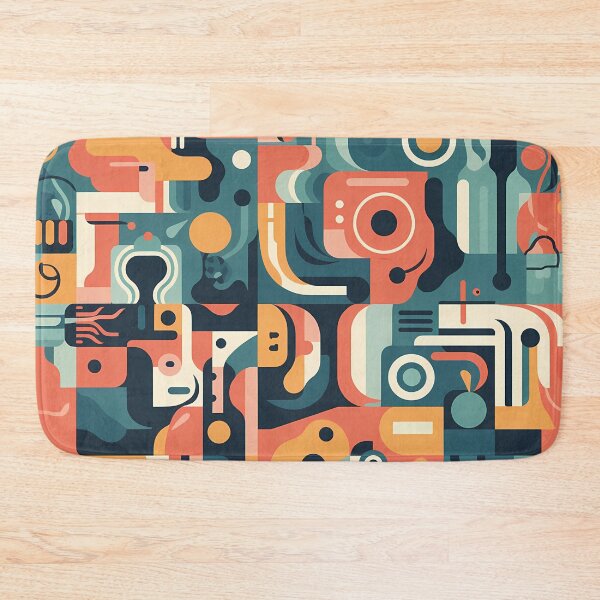 Item preview, Bright abstract consciousness - Abstract Mindset Seamless Pattern designed and sold by nelloryn.