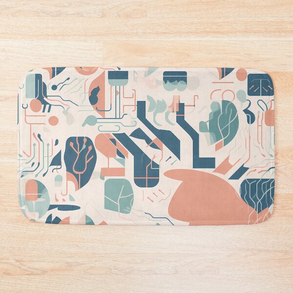 Item preview, Thought process - Abstract Mindset Seamless Pattern designed and sold by nelloryn.