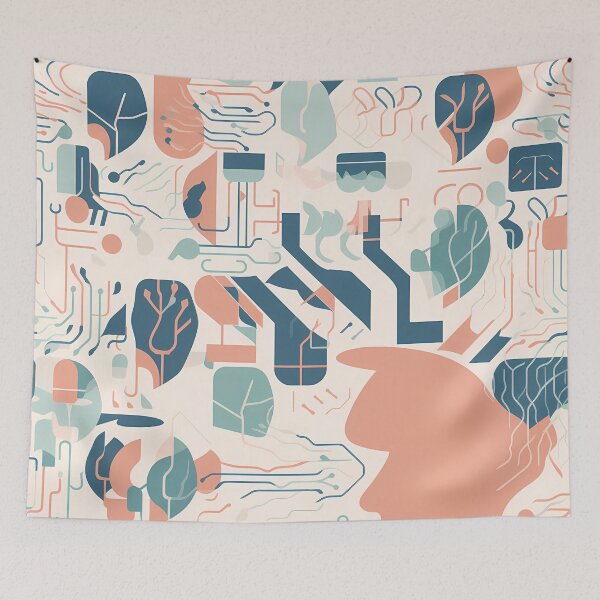 Item preview, Thought process - Abstract Mindset Seamless Pattern designed and sold by nelloryn.