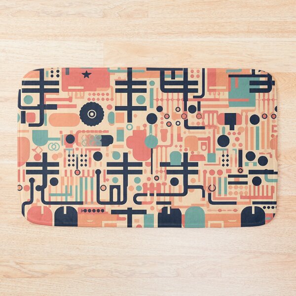 Item preview, Color-drenched creativity - Abstract Mindset Seamless Pattern designed and sold by nelloryn.