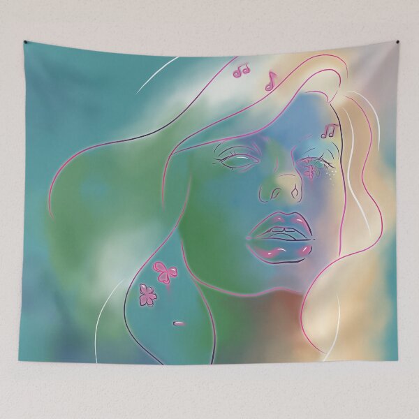 Item preview, The Woman in the Clouds designed and sold by AvalonUnmuzzled.