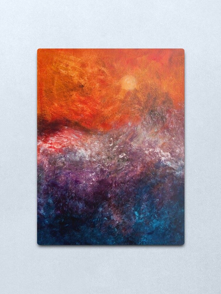 Alternate view of TEMPEST Metal Print
