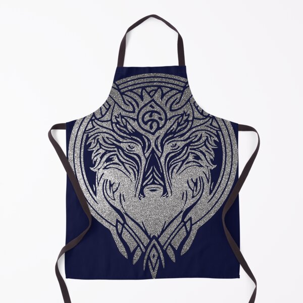 Item preview, Silver Celtic Wolf, Viking Wolf, Viking Fenrir designed and sold by amazinGraphic.