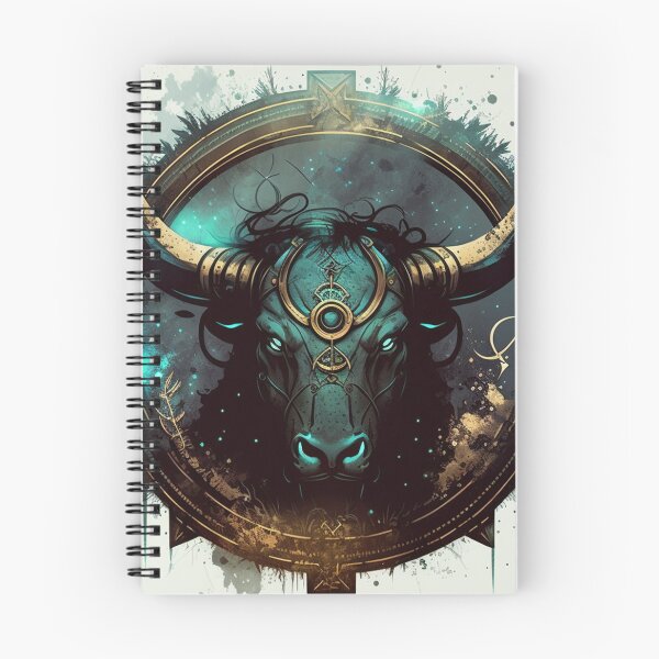 Item preview, Steampunk Astrology (Taurus) #3 - Sticker and T-Shirt Design designed and sold by MindAsylum.