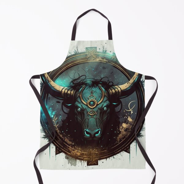 Item preview, Steampunk Astrology (Taurus) #3 - Sticker and T-Shirt Design designed and sold by MindAsylum.