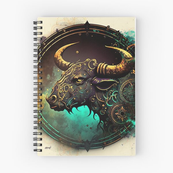 Item preview, Steampunk Astrology (Taurus) #4 - Sticker and T-Shirt Design designed and sold by MindAsylum.