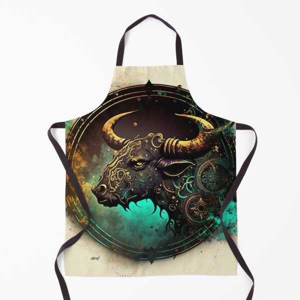 Item preview, Steampunk Astrology (Taurus) #4 - Sticker and T-Shirt Design designed and sold by MindAsylum.