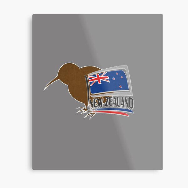 Item preview, New Zealand Flag With Kiwi Bird, Maori Land designed and sold by johnnie2749.
