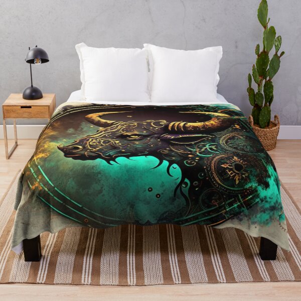 Item preview, Steampunk Astrology (Taurus) #4 - Sticker and T-Shirt Design designed and sold by MindAsylum.
