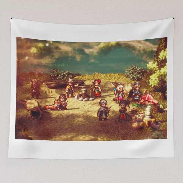 Item preview, Octopath Traveler 2 Characters designed and sold by kawaiicrossing.