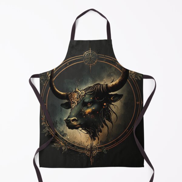Item preview, Steampunk Astrology (Taurus) #5 - Sticker and T-Shirt Design designed and sold by MindAsylum.