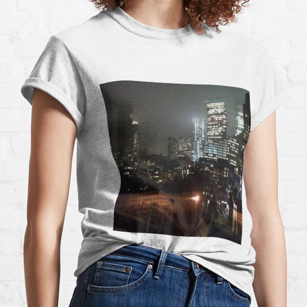 Night Lower Manhattan Classic T-Shirt