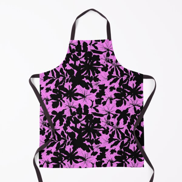 Item preview, Pink And Black Foliage | Repeating Leaf Pattern designed and sold by TMBTM.