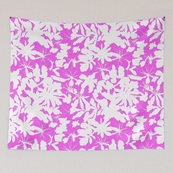 Item preview, Pink And White Foliage | Repeating Leaf Pattern designed and sold by TMBTM.