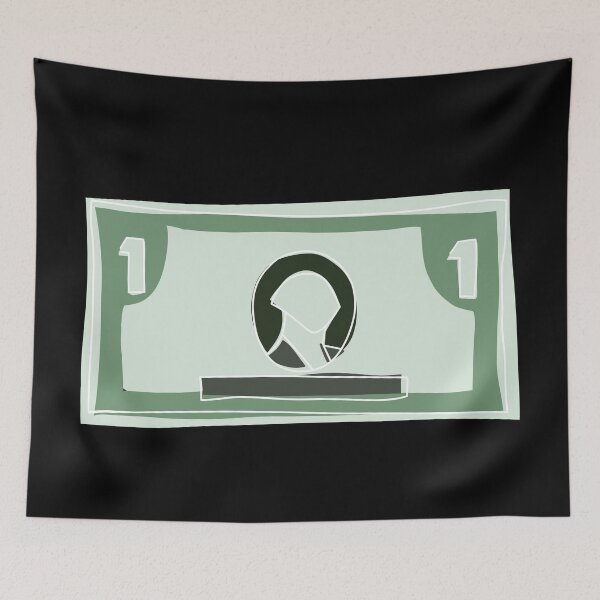 Item preview, Minimalist one dollar designed and sold by anycolorart.