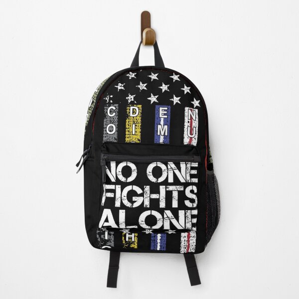 Item preview, No One Fights Alone designed and sold by Graphicganga.