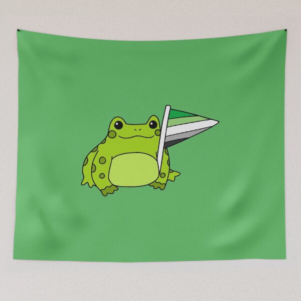 Item preview, Aromantic Pride Frog designed and sold by everything4eva.
