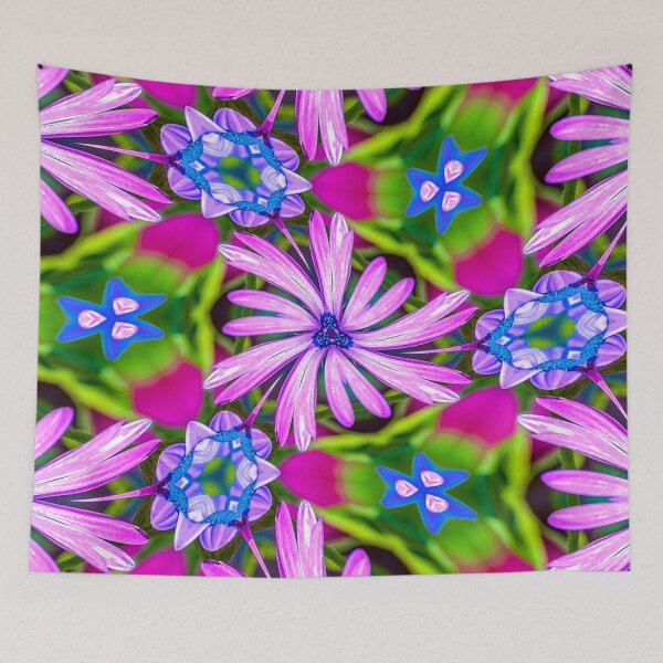 Item preview, Beautiful Purple Flower Pattern designed and sold by Patternflower.