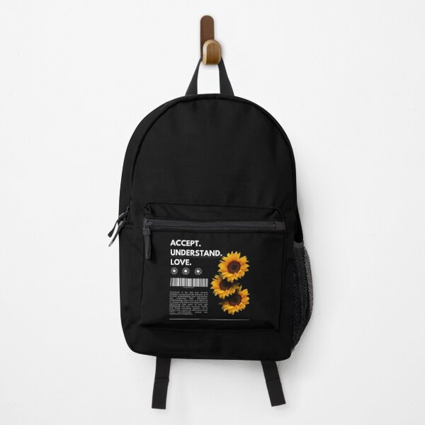 Item preview, "Accept Understand Love" Sunflower Illustration Design designed and sold by RM-Journey.