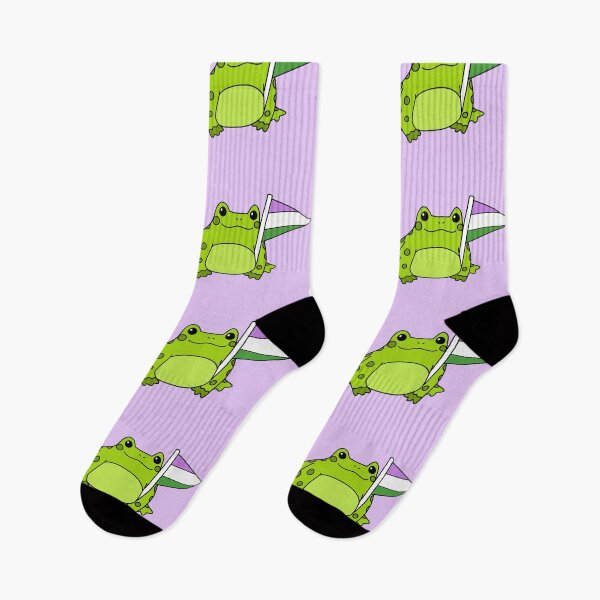 Item preview, Genderqueer Pride Frog designed and sold by everything4eva.