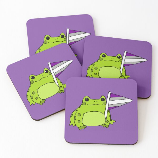 Item preview, Graysexual Pride Frog designed and sold by everything4eva.