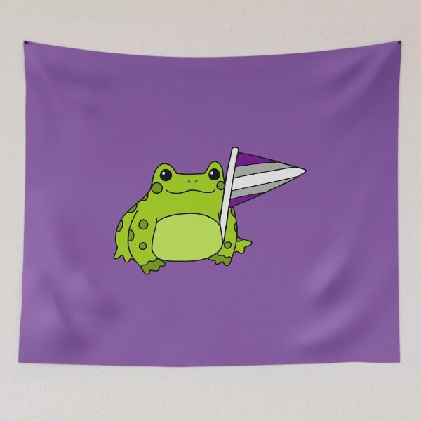 Item preview, Graysexual Pride Frog designed and sold by everything4eva.
