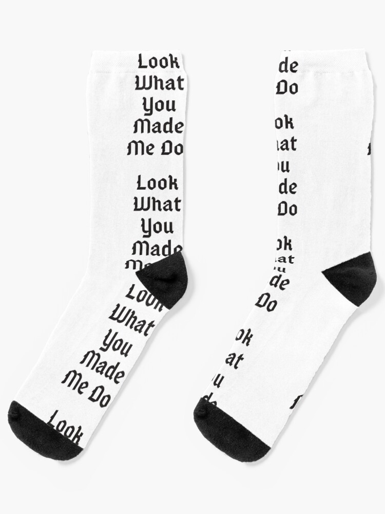 Taylor Swift look what you made me store do socks