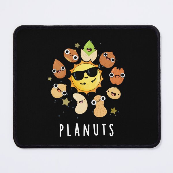 Item preview, Planuts Funny Astronomy Nuts Puns (Dark BG) designed and sold by punnybone.